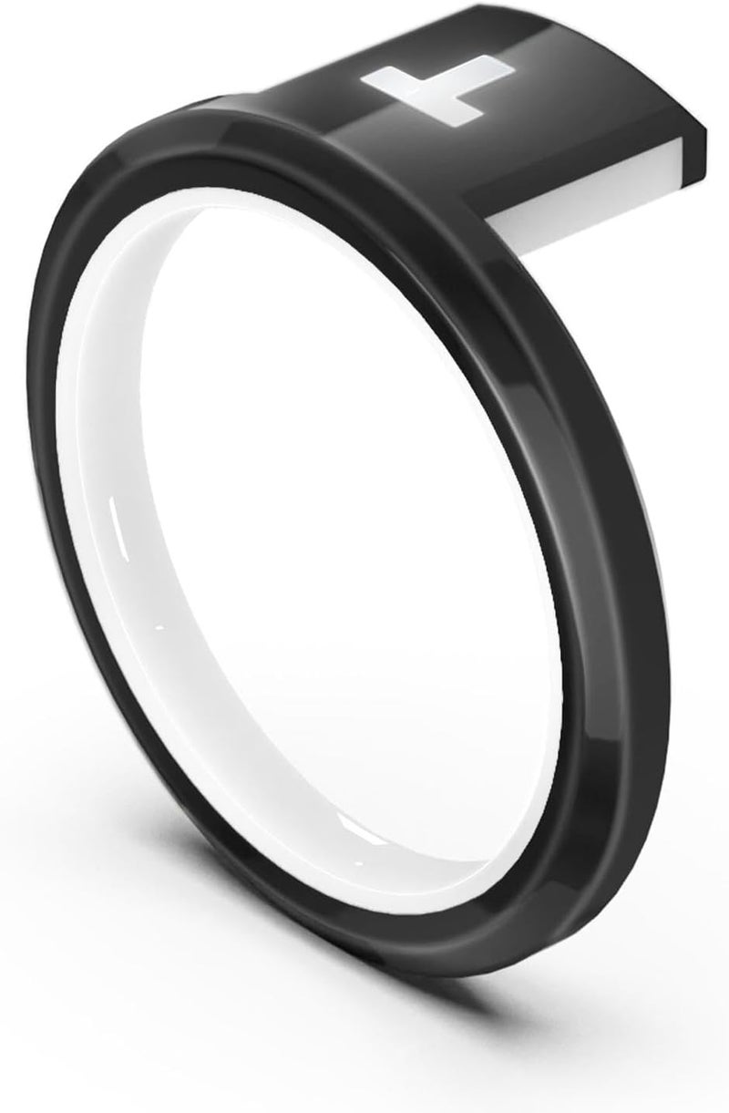 JAKCOM T1 Smart Ring Tesla Edition Premium Car Key Replacement for Model 3 Y S X Cybertruck Roadster & Many NFC Functions for iPhone Android of Wearable Technology (Size S) - Image 1